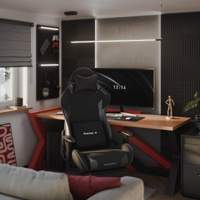 9. Huzaro Force 5.7 Black Gaming Chair