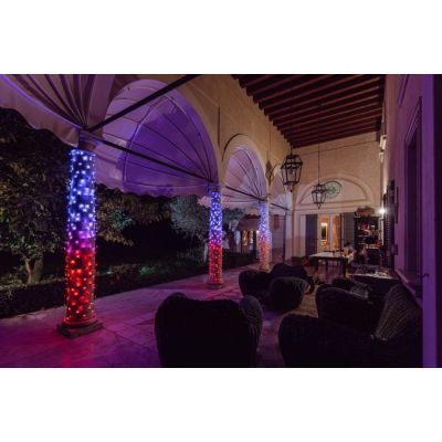 3. Twinkly Strings – 250 RGB+W String Light, transparent cable, Type F plug