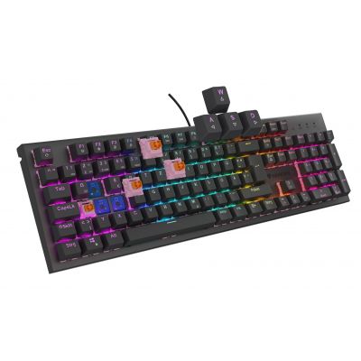 8. GENESIS NKG-2179 Gaming Keyboard USB QWERTZ German Black