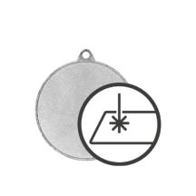 Metal Medal with Engraving on Laminate