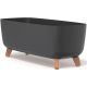 4. GRACIA CASE FLOWER POT 39x19.5cm ANTHRACITE