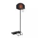2. Spalding Highlight 44" Basketball Set – Portable Garden Basketball Hoop – 5B1044CN