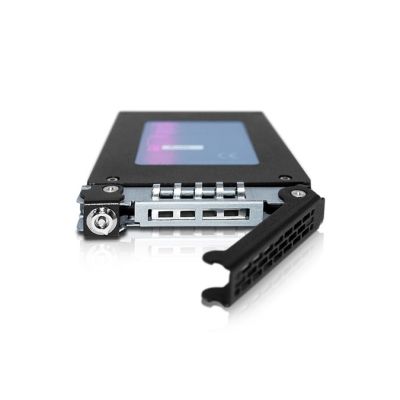 3. Icy Dock MB996TK-B Hard Drive Enclosure HDD/SSD Case Aluminum, Black 2.5"