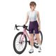 3. Rockbros YDDK017-1 TVI Women's Cycling Shorts with Bib and Pad Size S - Purple