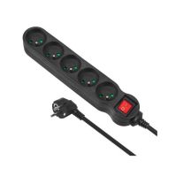 MACLEAN POWER STRIP 5 OUTLETS 5M WITH SWITCH MCE185