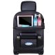 2. Car seat organizer seat protector seat cover shelf mini car table black