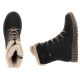 19. Rieker W Y3424-00 RKR745 fur ankle boots