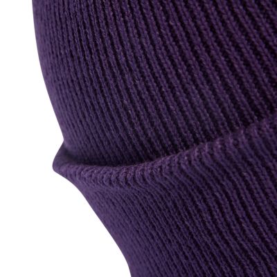 8. Adidas New Logo Beanie Cuff Purple JX5748