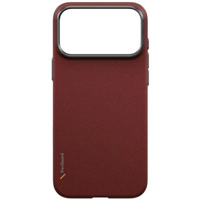 5. Uniq Keva EDGE Magclick Charging Case for iPhone 18 Pro Max / 17 Pro Max - Red