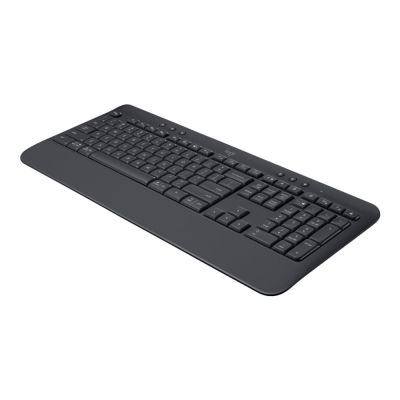 8. Logitech Signature K650 Keyboard Office Bluetooth QWERTY American International Graphite