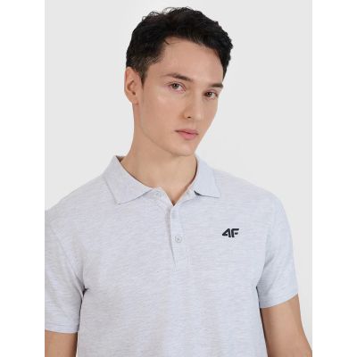 2. Men's regular polo shirt 4F 4FWMM00TPTSM366-27M