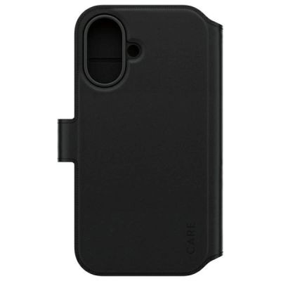 3. CARE by PanzerGlass Feature Tango 2in1 Wallet MagSafe Case for iPhone 16 - Black