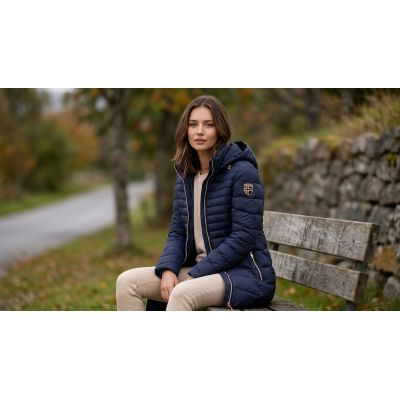 7. Women's parka Geographical Norway BEALIZE NAVY DB LADY 093 (WY4740F/GN-NAVY)