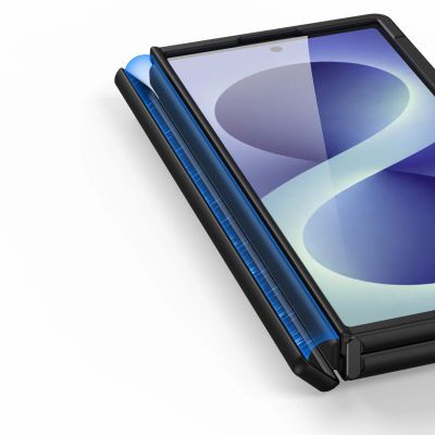9. Dux Ducis Kind Case for Samsung Galaxy Z Fold 8 Ultra / Z Fold 7 with Stand Compatible with MagSafe - Black