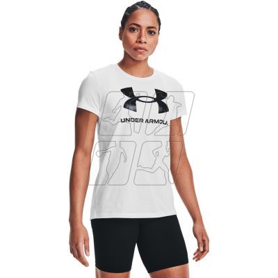 4. Under Armor Live Sportstyle Graphic W SSC 1356305 102 T-shirt