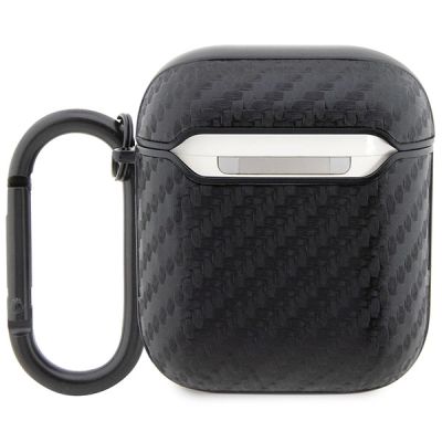 2. BMW BMA2WMPUCA2 AirPods 1/2 cover black/black Carbon Double Metal Logo