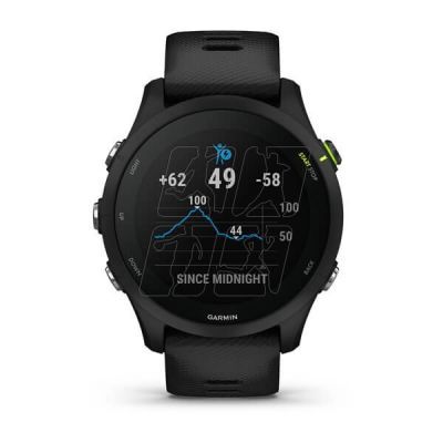 6. Garmin Forerunner 255 Music Black Sports Watch