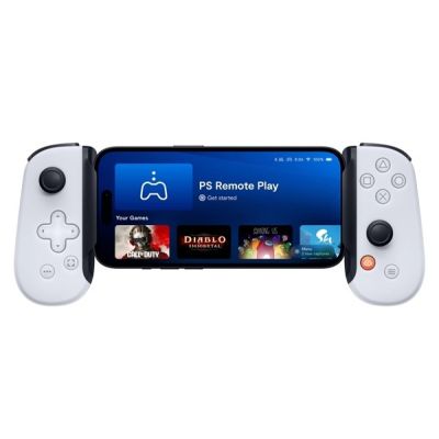 Backbone One Controller for iPhone, PlayStation Edition, White, Lightning