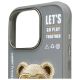 3. Nimmy Cool&Cute 2.0 Bear Case for iPhone 16 Pro Max - Gray