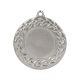 2. Silver medal with space for a 25 mm emblem - steel medal