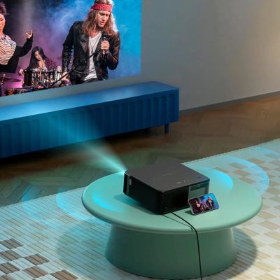 2. Yaber K2s LCD FullHD 1080p Multimedia Projector with JBL Speakers - Black