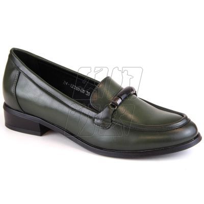 5. Potocki W WOL204C low-heeled shoes, green