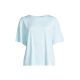 CASALL Women's Laser Mesh Tee Blue
