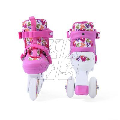 11. Smj Sport Hearts 2in1 roller skates + adjustable roller skates HS-TNK-000017130