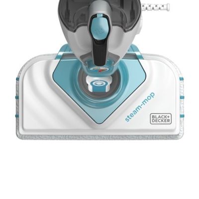 18. Black & Decker BHSM166DSM Steam Cleaner Steam Mop 0.5L 1600W Color Aqua, White