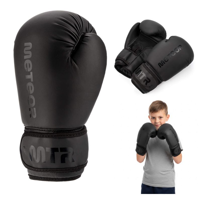 10. Meteor 6 oz Training Boxing Gloves, Velcro, PU