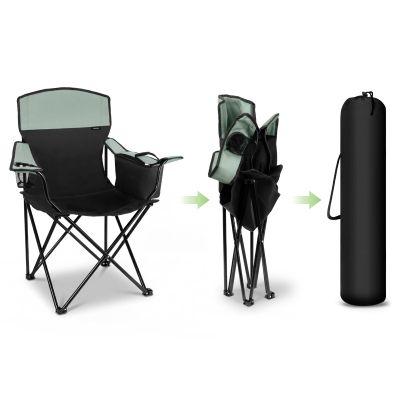 4. Camping Chair with Insulated Pocket Spokey ANGLER COOL