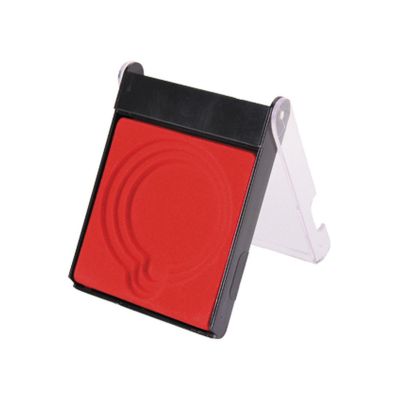 4. Plastic medal case 70mm 116x84x18mm red A005B BK/R