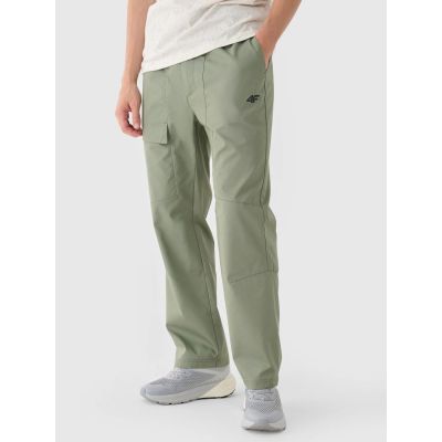 Men's casual trousers 4F 4FRSS24TTROM1327-44S