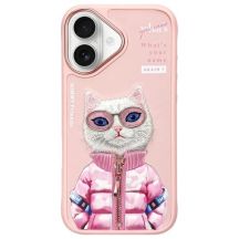 Nimmy Cool&Cute 2.0 Cat Case for iPhone 16 - Pink