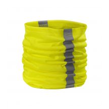 Unisex scarf HV Twister Malfini MLI-3V897 fluorescent yellow