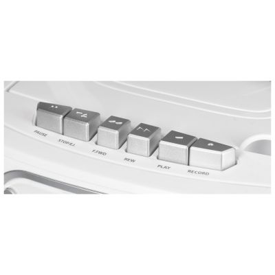 6. JVC RC-E451W Boombox – White