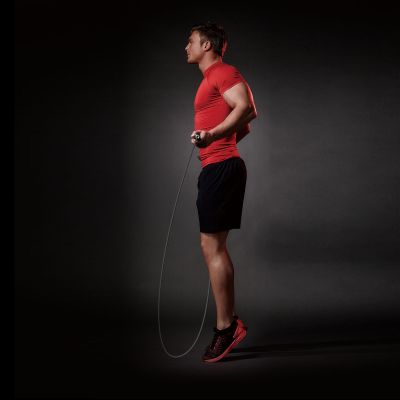 22. Speed skipping rope with 2 x 100g weights BK 256
