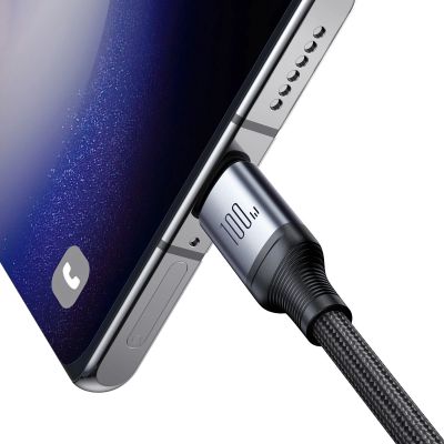 3. Joyroom Speedy Series S-A21 2in1 USB-C - USB-C / USB-C cable 100W 1.5m - black