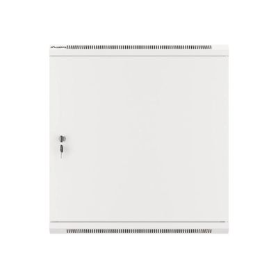18. INSTALLATION RACK CABINET, WALL-HUNG 19" 12U 600X600, GRAY, METAL DOORS (FLAT PACK)