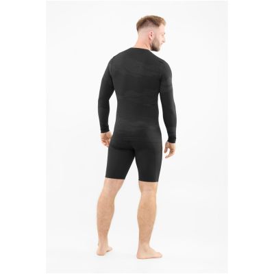 7. VIKING Gasher Man Longsleeve Merino Men's Underwear Size L Black