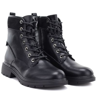 4. Women's insulated black ankle boots M.Daszyński MR2501
