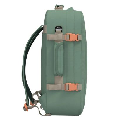 6. CabinZero Classic 2-in-1 Travel Bag Backpack 44L Sage Forest - CZ062401