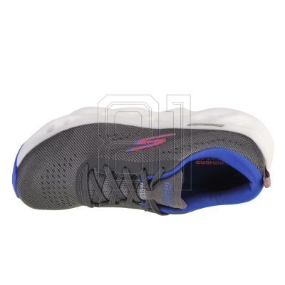 3. Skechers Go Run Swirl Tech 128791-GRY Gray 35