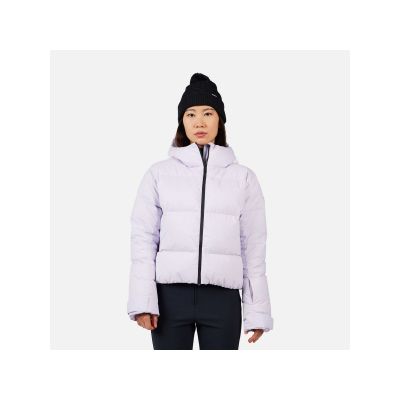 ROSSIGNOL W DAILLE DOWN JKT women's ski jacket gray