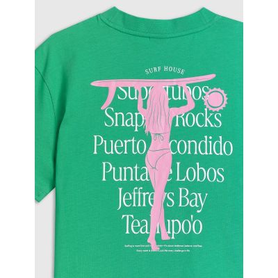 5. Women's loose T-shirt with print 4F 4FRSS26TTSHF4516-42S