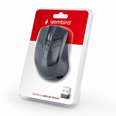 3. GEMBIRD MUSW-4B-04 mouse (optical; 1600 DPI; black)