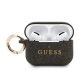 Guess Ring Silicone Case for AirPods Pro Cover - Black and Gold