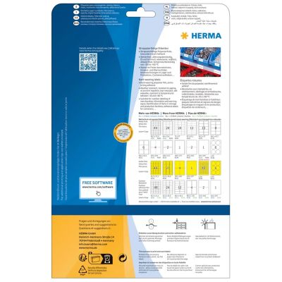3. HERMA 4693 Printable Labels White Self-adhesive Printable Labels