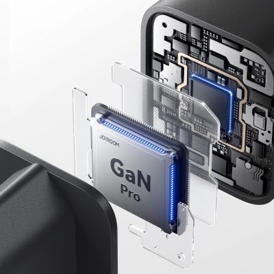 11. Joyroom JR-TO1 GaN 45 USB-C Lightning USB-A Wall Charger - Black