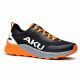 Aku men's outdoor trekking shoes Aira comfortable hiking black gray orange